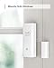 eufy Security Entry Sensor, Detects Opened and Closed Doors or Windows, Door Monitoring, Sends Alerts, Triggers Siren, 2-Year Battery Life, Indoor Use Only, Requires HomeBase, 24/7 Monitoring Optional