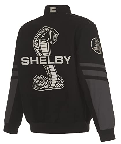 JH DESIGN GROUP Men's Shelby Cobra Jacket an Embroidered Classic Twill Coat2