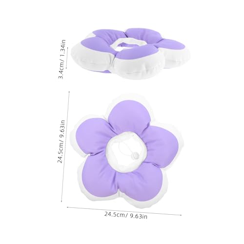 Collar de gato de girasol suave ajustable para mascotas pequeñas 3