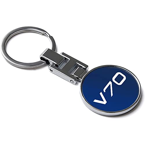 Nyckelring för billogotyp, för Volvo V40, V50, V60, V70, V90, billogotyp, nyckelring, nyckelring, familjepresent, biltillbehör, D