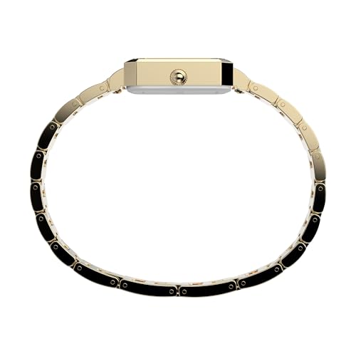 Image of TIMEX Trend White Rectangle Dial Analog Women's Watch - TW2Y012007I