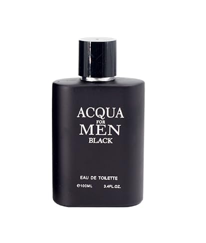 Acqua Cologne for Men Combo (3.4oz / 100ml x 3pcs) Eau de toilette, Fragrance for Men with Bergamot notes, Jasmine, White Musks, Patchouli & Cedarwood (Pack of 3)