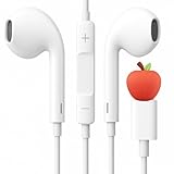 3SBUSS Écouteurs Filaires pour iPhone Intra Auriculaires avec Connexion Filaire, Casque Antibruit Stéréo HiFi avec Micro et Contrôle du Volume pour iPhone 14/14 Pro/13 Pro Max/12/11/Mini/XR/XS/X/8/7
