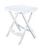 Adams Manufacturing 8550-48-3700 Quik-Fold Cafe Table, White
