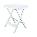 Adams Manufacturing 8550-48-3700 Quik-Fold Cafe Table, White