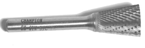 Fresa cono invertido doble corte 3/8 pulg Champion miniatura 1