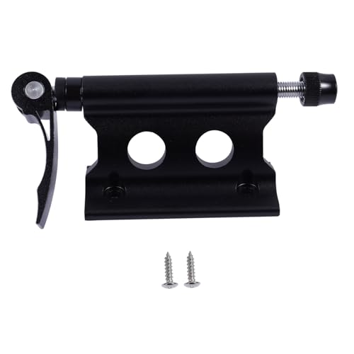 POPETPOP Quick Release Fork Mount Fixed Clip for Bike Fork Sturdy Aluminum Alloy Easy Detach Truck Bed Carrier Accessory