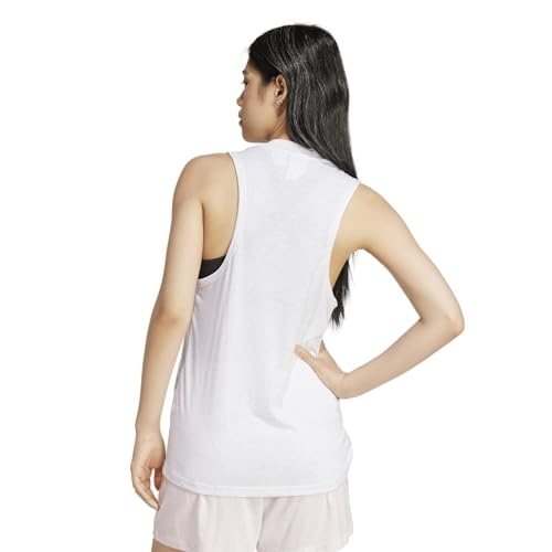 adidas Women's Winners 3.0 Sportswear Tank Top, White/Black, Small by adidas - Used condition - Image 3