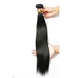 9A Brazilian Straight Virgin Hair Weave Bundles 100% Human Hair Bundles One Bundle Remy Straight Hair Extensions Can Buy 3/4 Bundles(12 INCH)