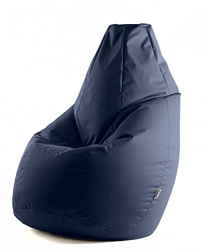 Avalon Pouf Poltrona Sacco L Jive Blu Scuro