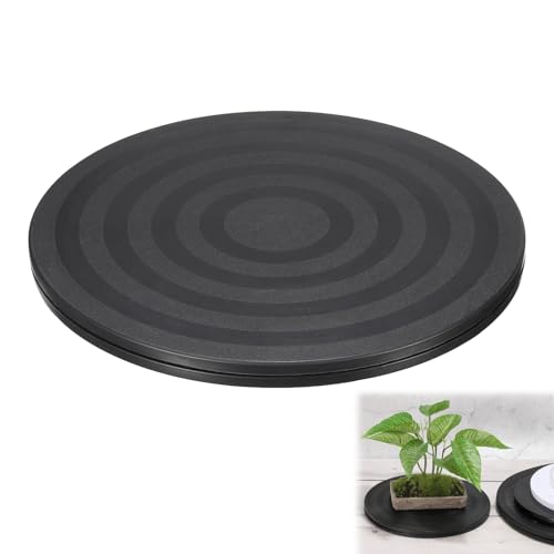 Base Giratoria Manual,Soporte Giratorio Pesado,Plataforma Giratoria Redonda,Mesa Giratoria de 360 Grados,Base Giratoria de Plataforma Plástica,Plataforma Giratoria 360 Grado,Giratoria Placa,1PC