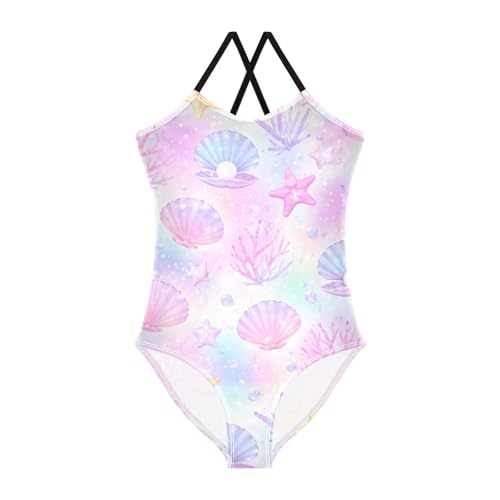 Image of Girls One Piece Swimsuits, Lion Beach Bathing Suit Sport Halter Swimwear, 3T