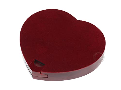House of Cribbage - Heart Shape 2 Track Travel Cribbage Board en Madera de Arce y Madera de Sangre con Almacenamiento para Clavijas miniatura 6