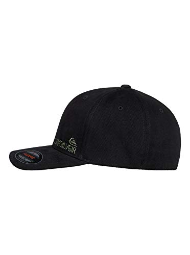 Quiksilver mens Sidestay Hat Baseball Cap, Black, Large-X-Large US