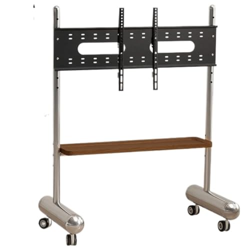Soporte Móvil para TV con Ruedas y Ajuste de Altura