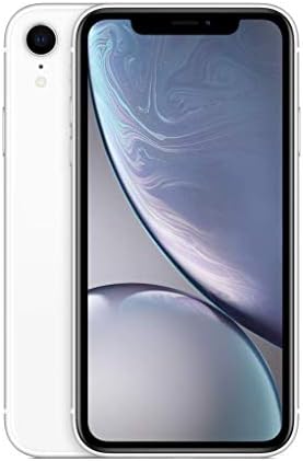 Apple iPhone XR, 128GB, White (Renewed)