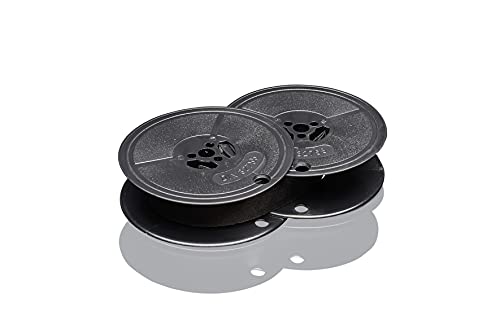 Preisvergleich Produktbild KMP Farbband DIN DS, 13mm x 10m, schwarz, Seide