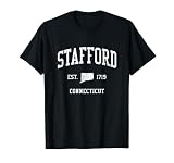Stafford CT Vintage Athletic Sports JS01 T-Shirt