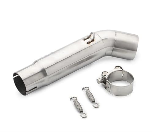 Échappement moto Hornet 600 tube intermédiaire en inox pour raccord sans silencieux