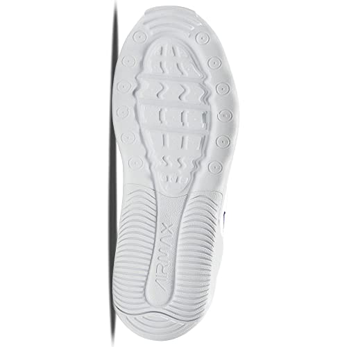 Nike Big Kid's Air Max Bolt White/Bright Crimson-Volt (CW1626 103) - 43