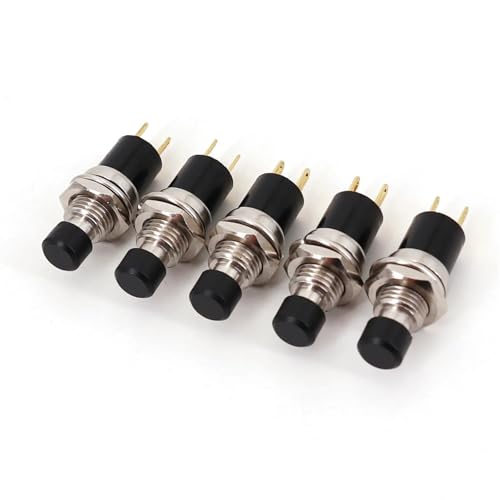 Interruptor SPST normalmente abierto PB05A 7mm latching de 2 pines