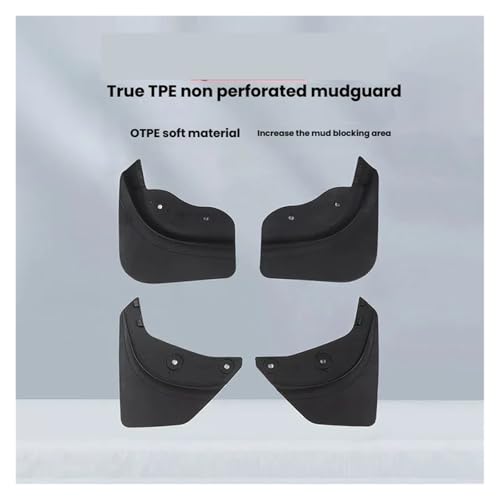 Guardabarros para Tesla Model Y 2025 Launch Juniper accesorio exterior sin taladro 2