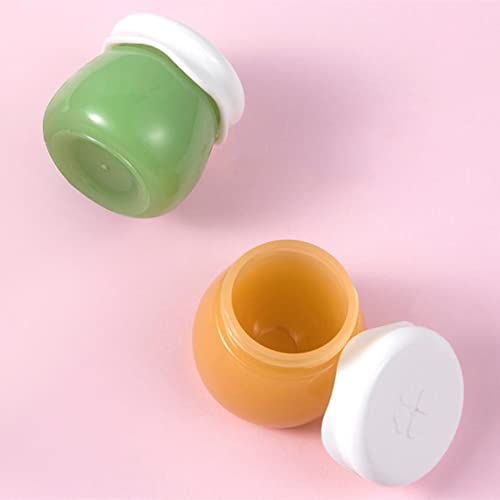 Pots pour accessoires de soin du visage en acrylique haute finition