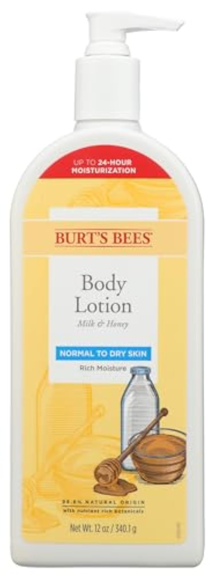 Burt's Milk & Honey Body Lotion 12 Fluid Ounces
