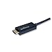 gofanco DP to HDMI, Gold Plated 10 Feet DisplayPort to HDMI Cable Adapter for DisplayPort-Equipped Systems to Connect to HDMI HDTVs or Monitors (DPHDMI10F)