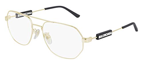 Balenciaga Gold Eyewear BB0117O