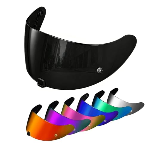 Image of PSLER Shatterproof Helmet Visor for R330 T520 ST1400 R1 Air 391,Black