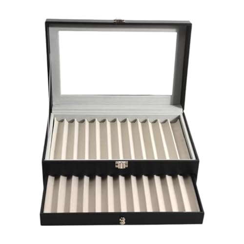 Organisateur de bijoux et stylos 24 grilles pour un bureau ordonné