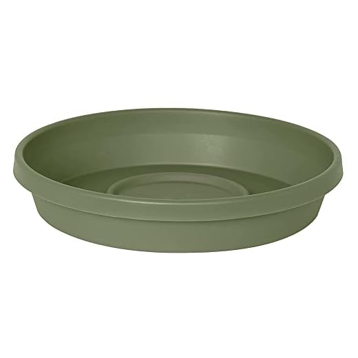 Bloem Terra Plant Saucer Tray 20" Living Green
