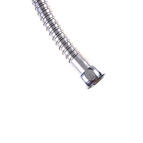 Manguera cromada flexible de acero inoxidable para evitar enredos y fugas en el baño 5