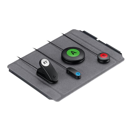 Logitech G Adaptive Gaming Kit For Access Controller, controles personalizables de alto rendimiento diseñados para mando Adaptable para consolas Xbox One, 12 botones y disparadores - Negro