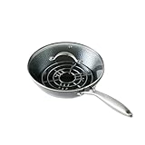 Milk Street 3-Piece 10.5-Inch Small Hammered Carbon Steel Wok