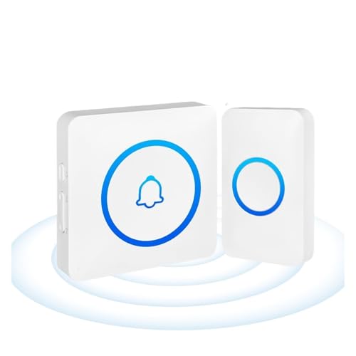 Sonnette extérieure IP65 contre les intempéries avec flash LED et 2 récepteurs - 3