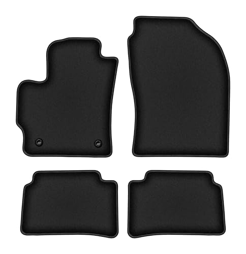 Tapis de voiture pour Toyota Corolla XII Break 2018 moquette velours noir