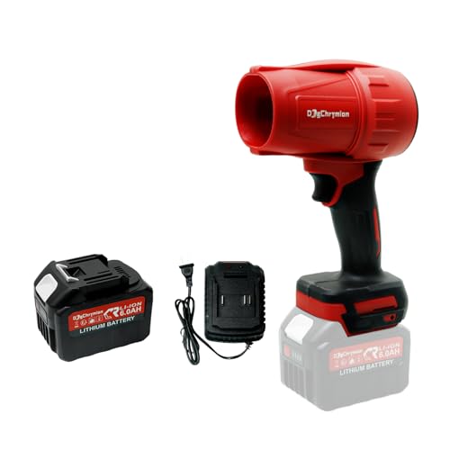 Lightweight Cordless Leaf Blower Compatible with Makita 18V Batteries, 1 * 4.0 Ah Battery Included,0-55000 RPM, Max 150 MPH, for Patio Cleaning, Lawn Care,Blowing Leaves,Blow-Drying The car