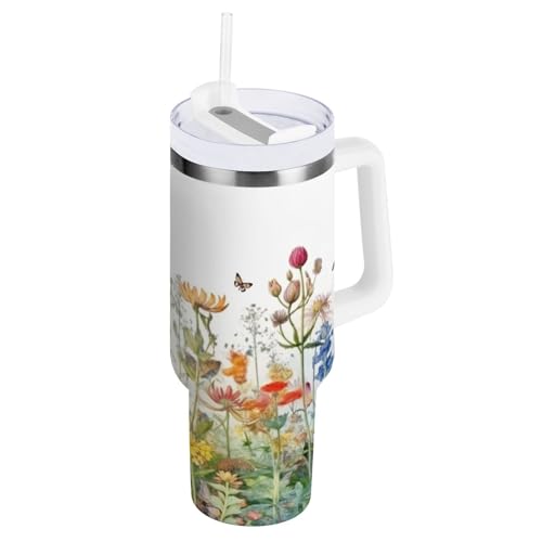 WELLDAY 40 oz Tumbler with Handle
