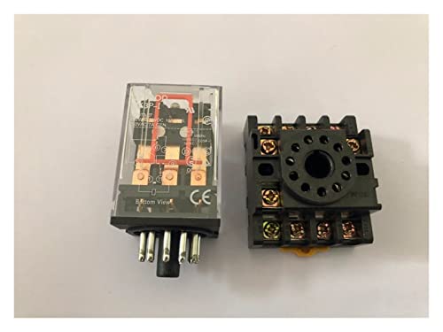 Relais MK3P commutation rapide 11PIN DC24V avec base de montage