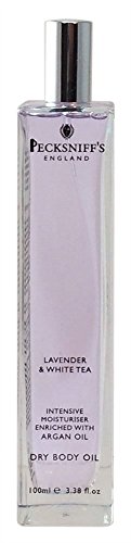 Pecksniffs Lavender & White Tea Intensive Moisturiser Dry Body Oil 3.38 Fl.Oz. from England