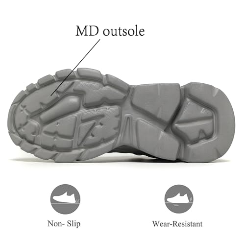 Image of Womens Running Shoes Slip on Breathable Lightweight Fashion Sneakers Athletic Sports Walking Gym Work Shoes