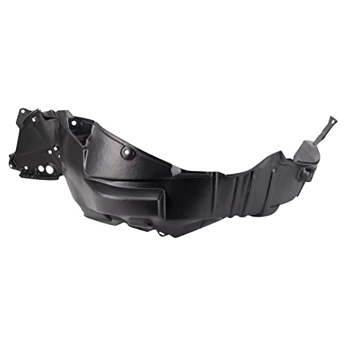 Image of TRQ Front Driver and Passenger Side Inner Fender Liner Set Compatible with 2017-2018 Toyota Corolla iM 2016 Scion iM