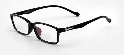 ZHUYIQZ Blue Light Blocking Reading Glasses Anti Eye Strain Computer Readers TR Frame Flat Light Mirror Anti UV Eyeglasses(Gray,+350)