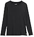 Amazon Essentials Women's Active Quick Dry Tech Stretch Lightweight Long-Sleeve T-Shirt (Available in Plus Size), Black, Medium