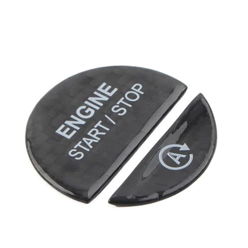 Couvercle du bouton de démarrage W206 anti-rayures carbone