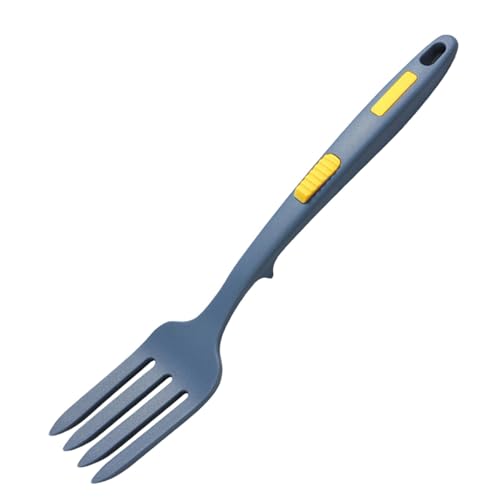 Tenedores de silicona para cocinar, tenedores de cocina, multifuncionales, antideslizantes, herramientas de cocina de grado alimenticio para triturar, raspar, revolver, mezclar