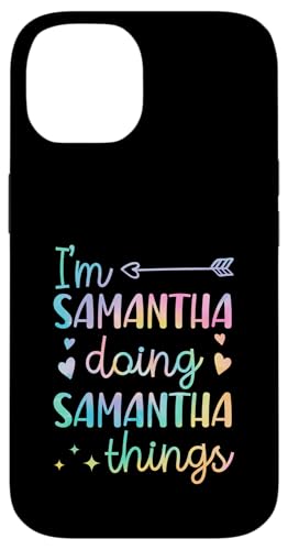 I'm Samantha Doing Samantha Things �p�[�\�i���C�Y ���O �X�}�z�P�[�X iPhone 14 �p