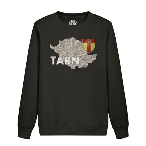 Sweatshirt enfant Tarn 81 cadeau souvenir Albi et carte d'Occitanie